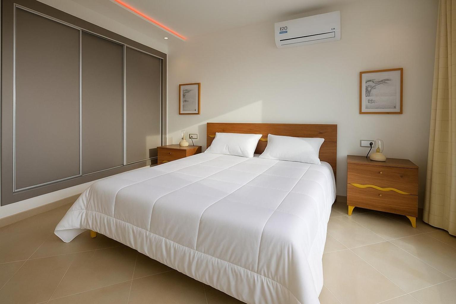 Modern Met 2 Aircos 3 Tvs 24u Parking En Lift Appartement